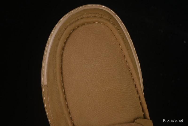 ECCO AT.KOLLEKTIVE Unisex Slip-On Kangaroo Leather Casual Shoes with Norwegian Welt Construction - 63673101002