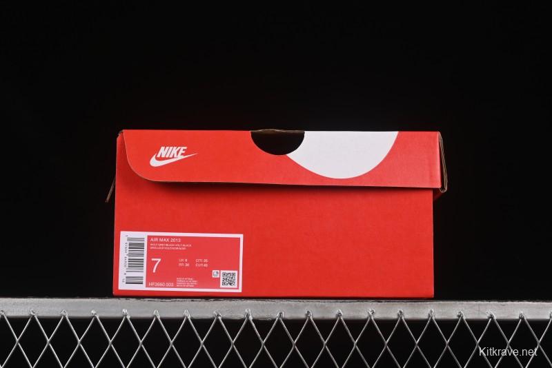 Nike Air Max 2013 Retro Breathable Mesh Cushioned Running Shoes with Full-Length Max Air - HF3660-003