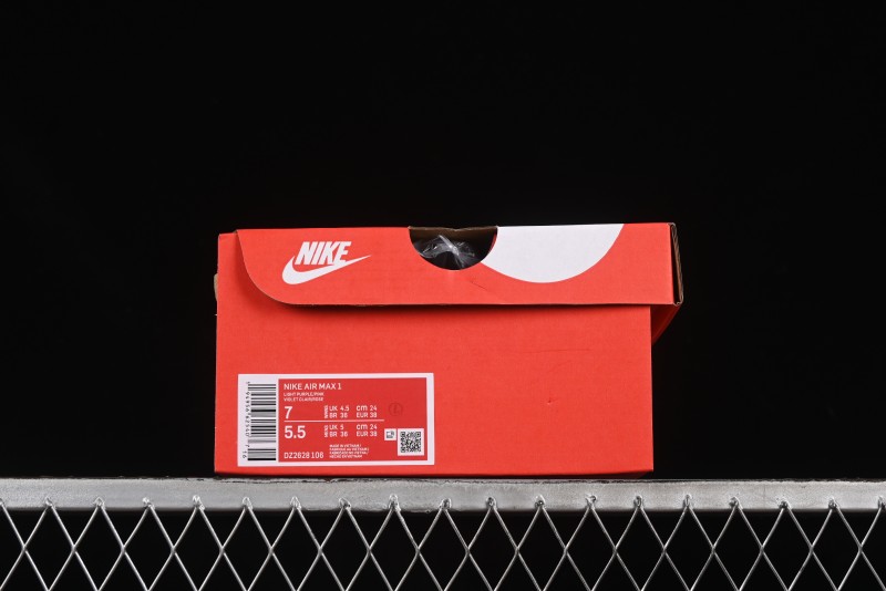 Nike Air Max 1 Retro Running Shoes with Half-Sole Air Cushion - DZ2628-106