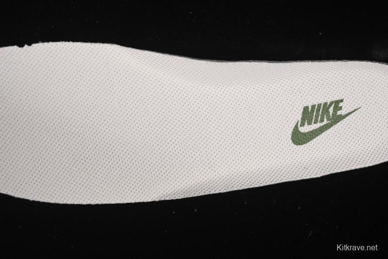 Nike Air Force 1 '07 Low Stussy Collaboration Green Swoosh Gold Embroidery Casual Sneakers - XX3168-151