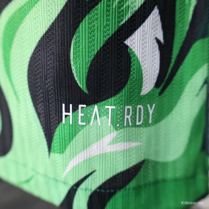 Player Version 25/26 Liverpool Green with Dragon Pattern Jersey