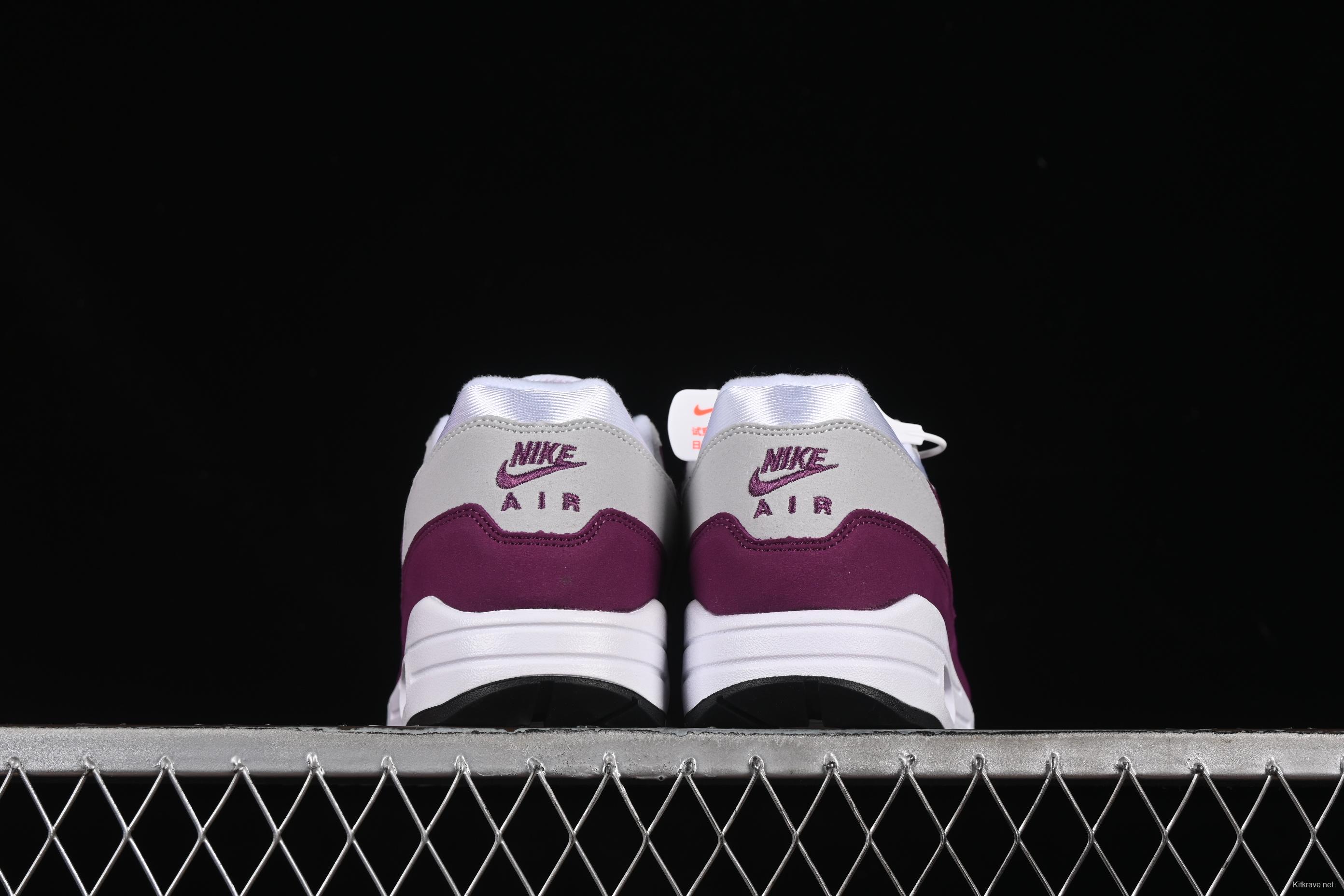 Nike Air Max 1 Retro Running Shoes with Half-Sole Air Cushion - HF1194-101