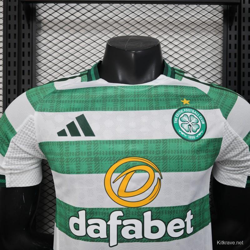 Player Version 25/26 Celtic Home Jersey