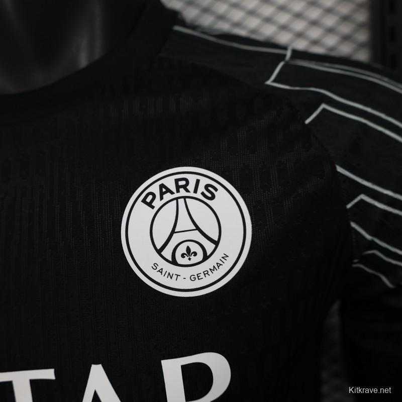 Player Version 25/26 PSG Black Goalkeeper Jersey