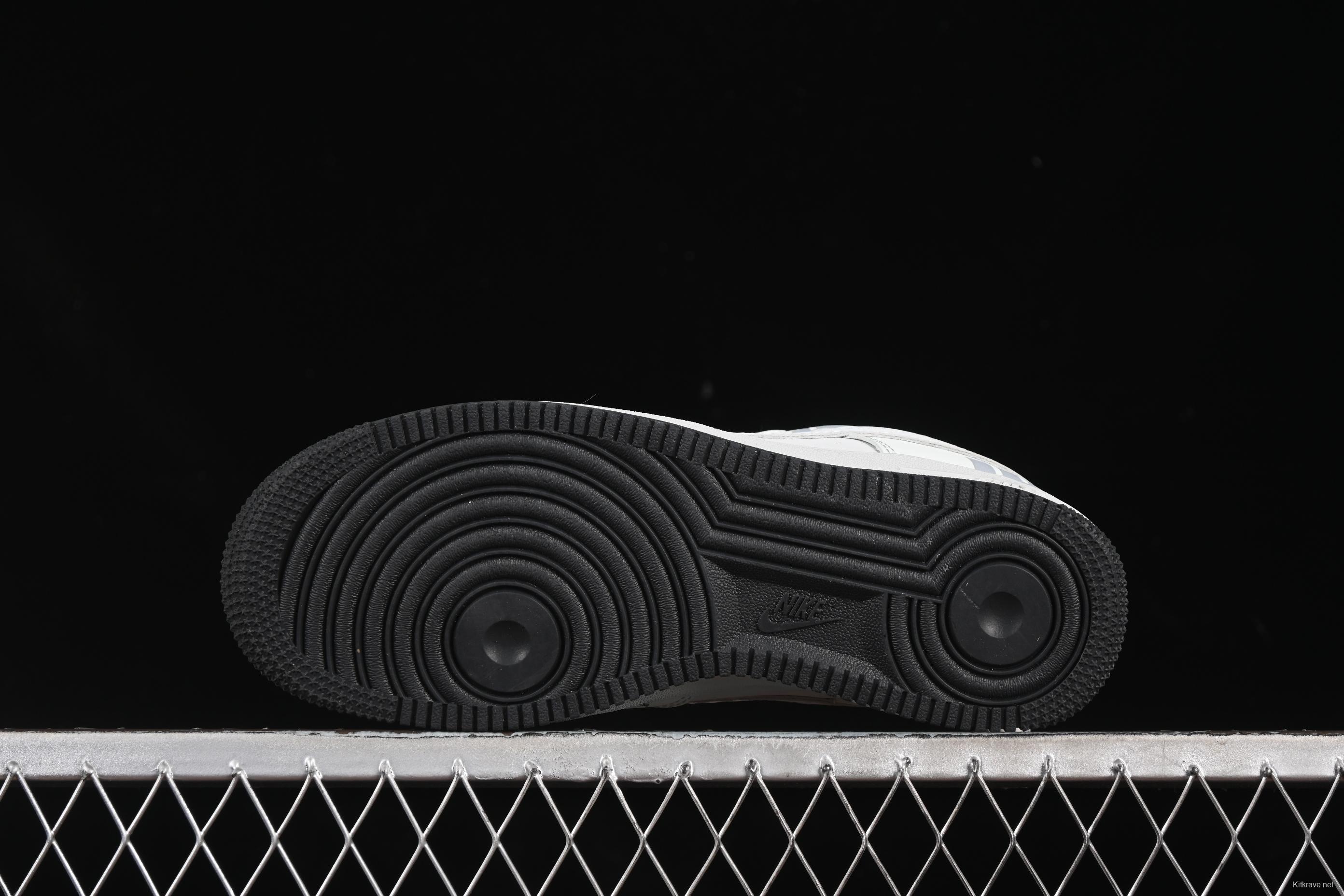 Nike Air Force 1 '07 Low UN Collaboration Impression Logo Casual Sneakers - DF0188-060