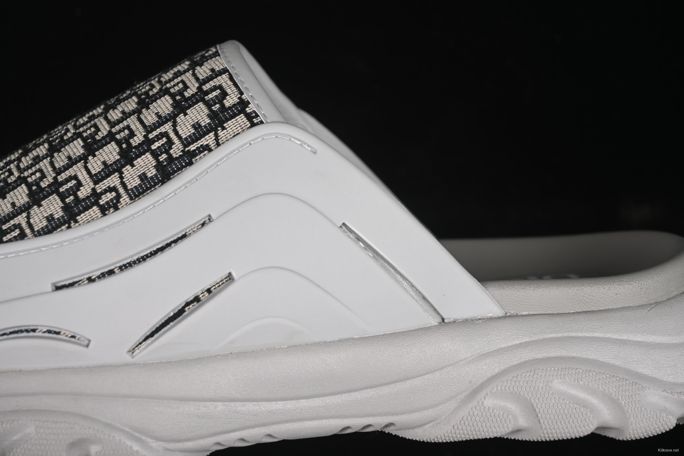 Dior H-Town Oblique Summer Men's Platform Casual Sandals - 3SA132ZYF