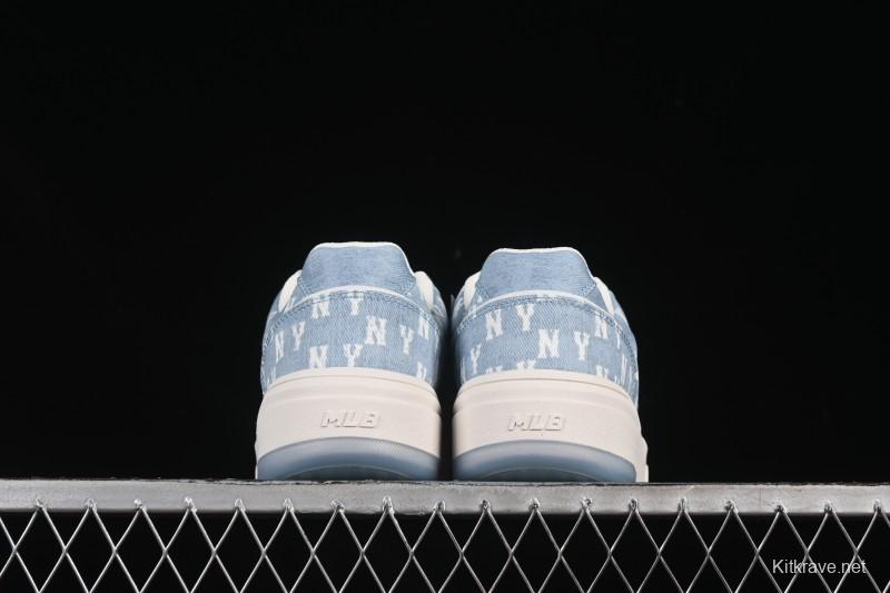 Adidas NY MLB Chunky Liner Embo Monogram New York Yankees Height-Increasing Thick Sole Casual Running Shoes - 3ASXV015N50BLS