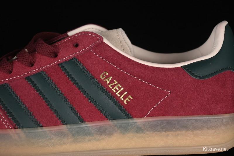 Adidas Originals Gazelle Indoor Retro Casual Slip-Resistant Wear-Resistant Low-Top Skate Shoes - JH5403
