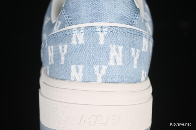 Adidas NY MLB Chunky Liner Embo Monogram New York Yankees Height-Increasing Thick Sole Casual Running Shoes - 3ASXV015N50BLS