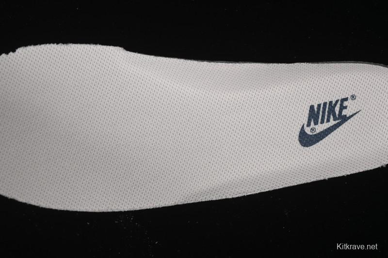 Nike Air Force 1 '07 Low Dior Collaboration Blue Four Small Silver Swoosh Casual Sneakers - XS2869-001