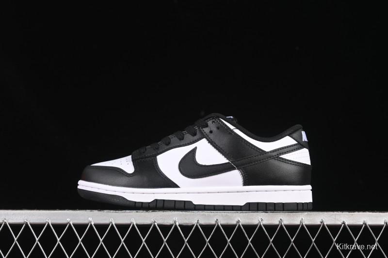 Nike SB Dunk Low Classic Black White Low-Top Casual Skate Shoes - HF5441-100