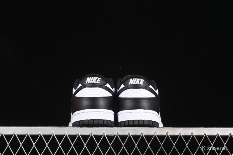 Nike SB Dunk Low Classic Black White Low-Top Casual Skate Shoes - HF5441-100