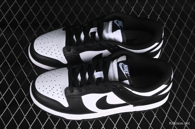 Nike SB Dunk Low Classic Black White Low-Top Casual Skate Shoes - HF5441-100