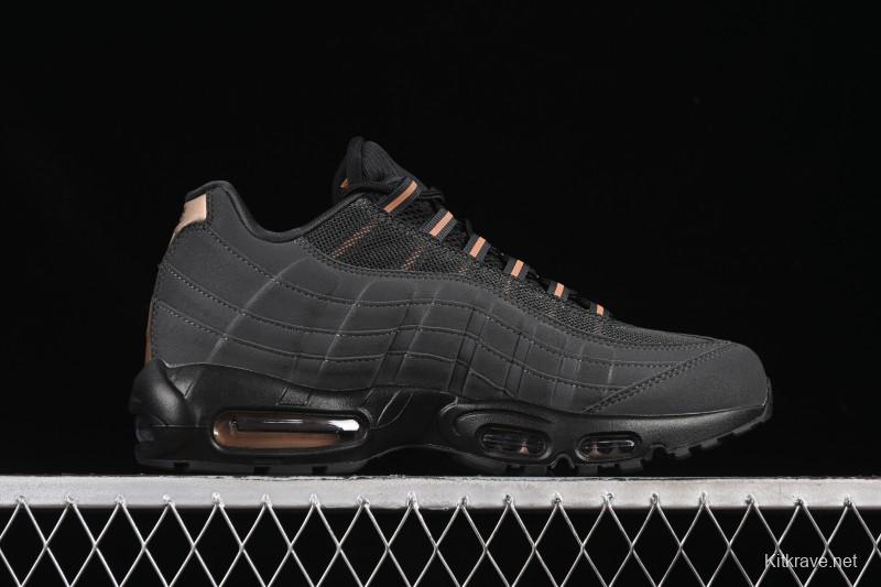 Nike Air Max 95 Retro Cushioned Running Shoes - HQ6457-001