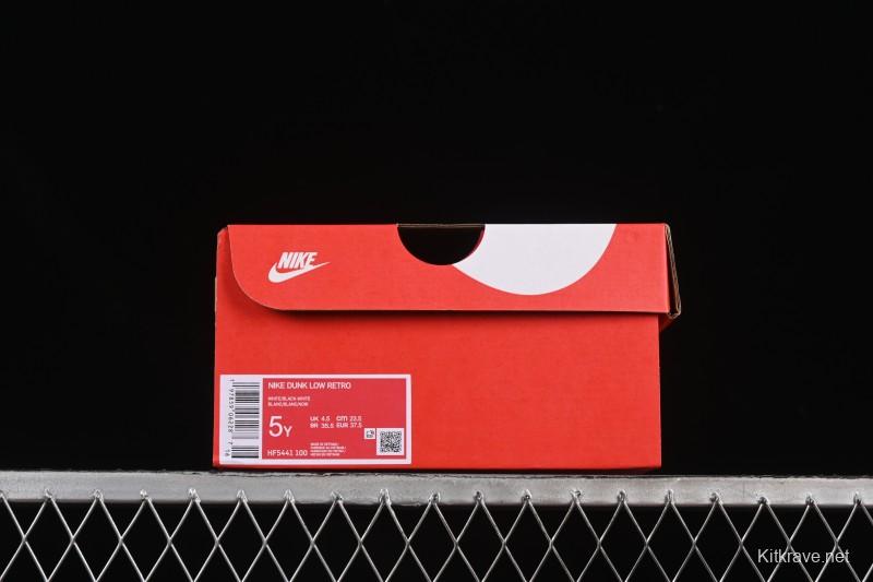 Nike SB Dunk Low Classic Black White Low-Top Casual Skate Shoes - HF5441-100