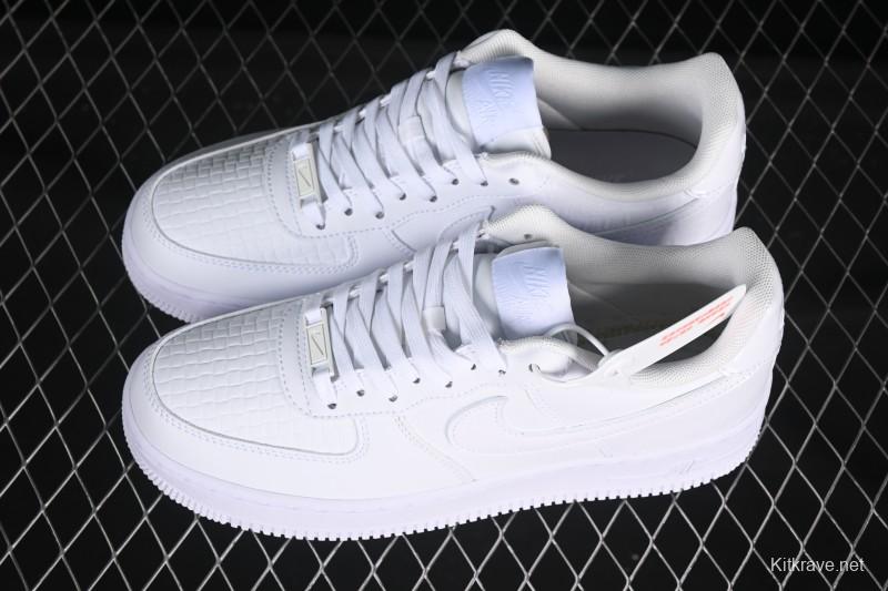 Nike Air Force 1 '07 Low Casual Sneakers with Full-Length Air Cushion - HF2893-100