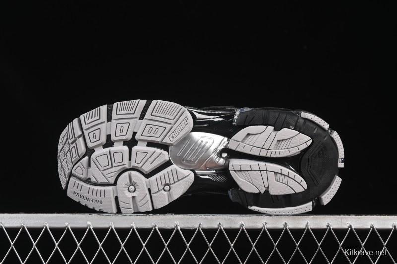 Balenciaga Runner Kith Four Color Retro Casual Shoes - W3RMU1100