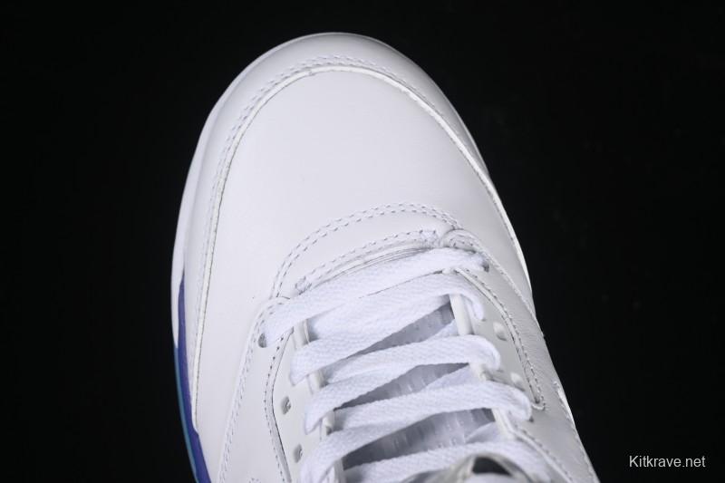 Nike Air Jordan 5 OG Grape Basketball Shoes - HQ7978-100