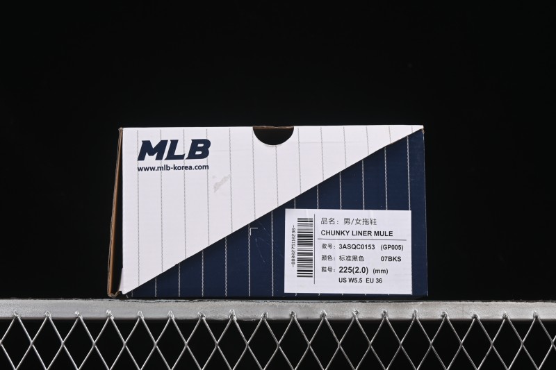 Adidas NY MLB Chunky Liner Mule Summer Home Leisure Slippers - 3ASQC015307BKS