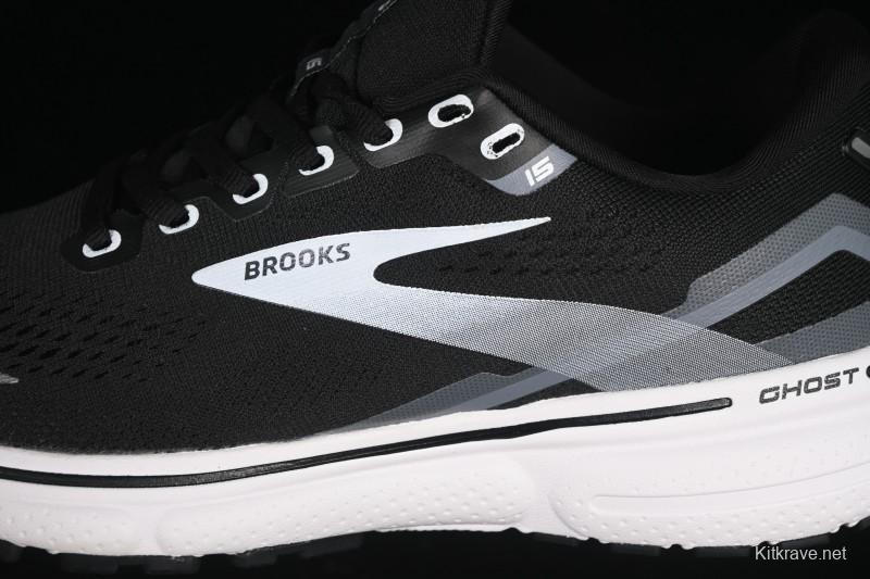 Brooks Ghost 15 Low-Cut Breathable Cushioned Support Casual Running Shoes - 1203801B012