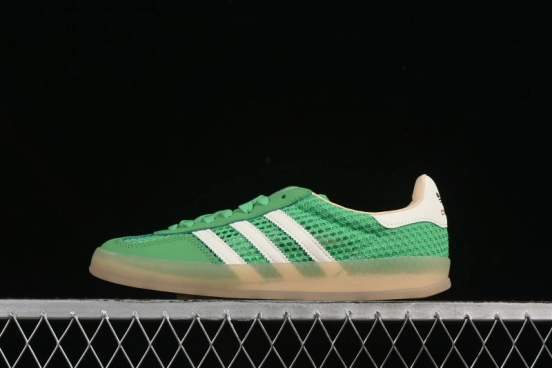 Adidas Originals Gazelle Indoor Retro Casual Slip-Resistant Wear-Resistant Low-Top Skate Shoes - JH5417