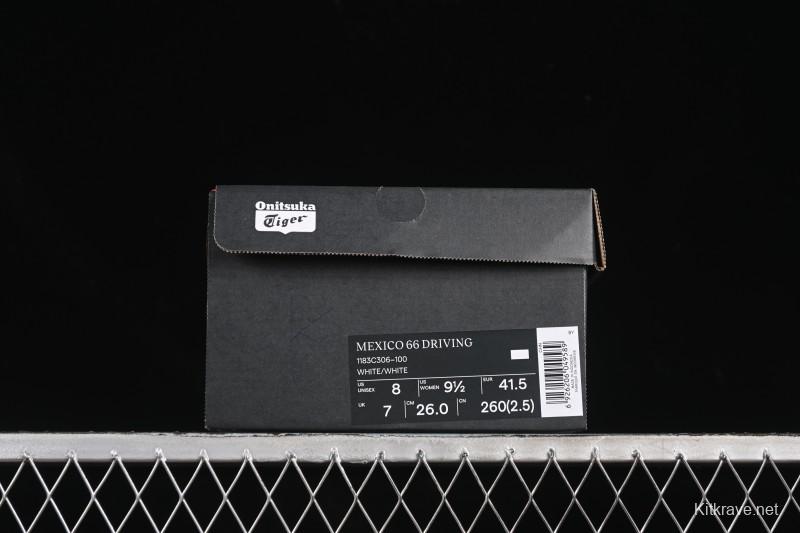 Onitsuka Tiger Mexico 66 Driving Low-Top Casual Running Shoes - 1183C306-100