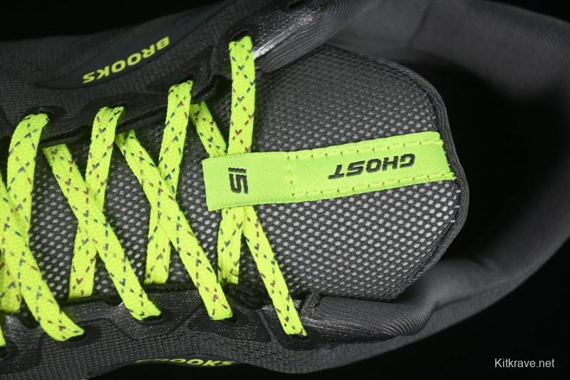 Brooks Ghost 15 Low-Cut Breathable Cushioned Support Casual Running Shoes - 1103931D076