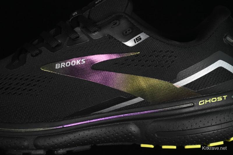 Brooks Ghost 15 Low-Cut Breathable Cushioned Support Casual Running Shoes - 1203801B189