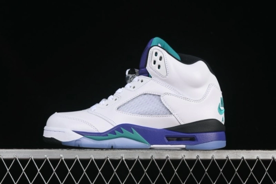 Nike Air Jordan 5 OG Grape Basketball Shoes - HQ7978-100