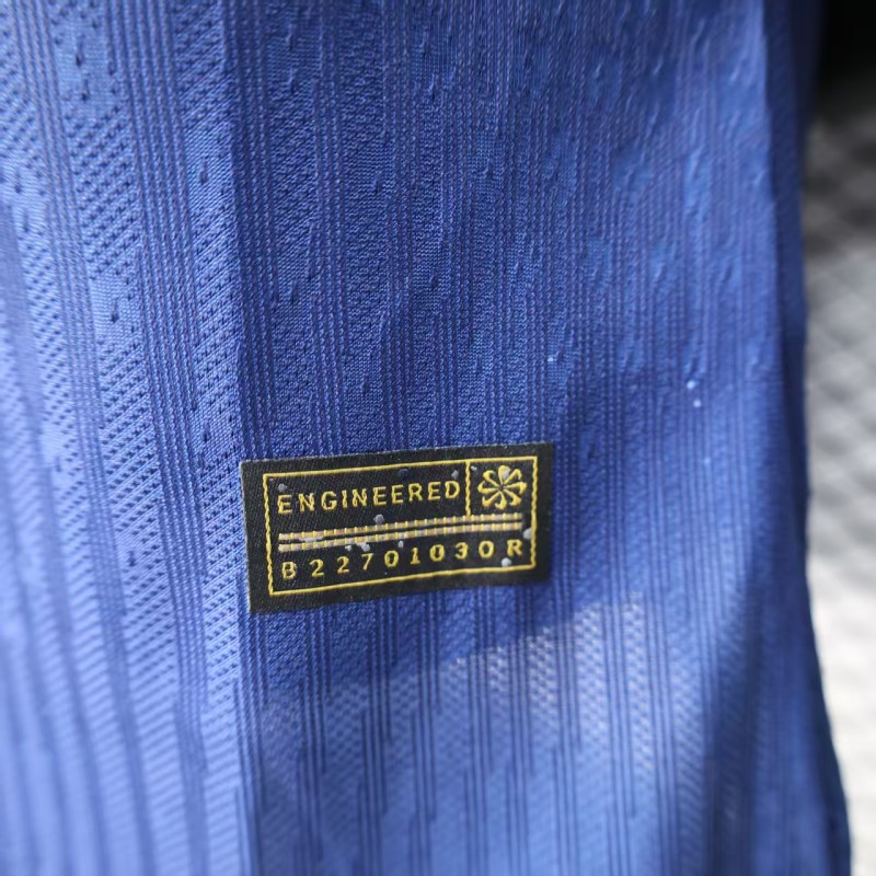 Player Version 25/26 Barcelona Blue with Red and Light Blue Diagonal Stripe Jersey