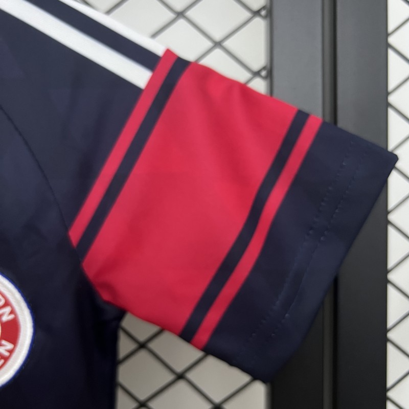 Retro 97/99 Kids Bayern Munich Home Size 16-28 Jersey