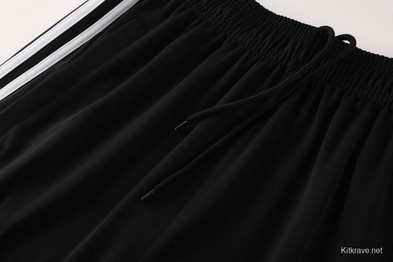 2025 Adidas Originals Long Sleeve T-Shirt Collection - Navy/White/Black with 3-Stripes