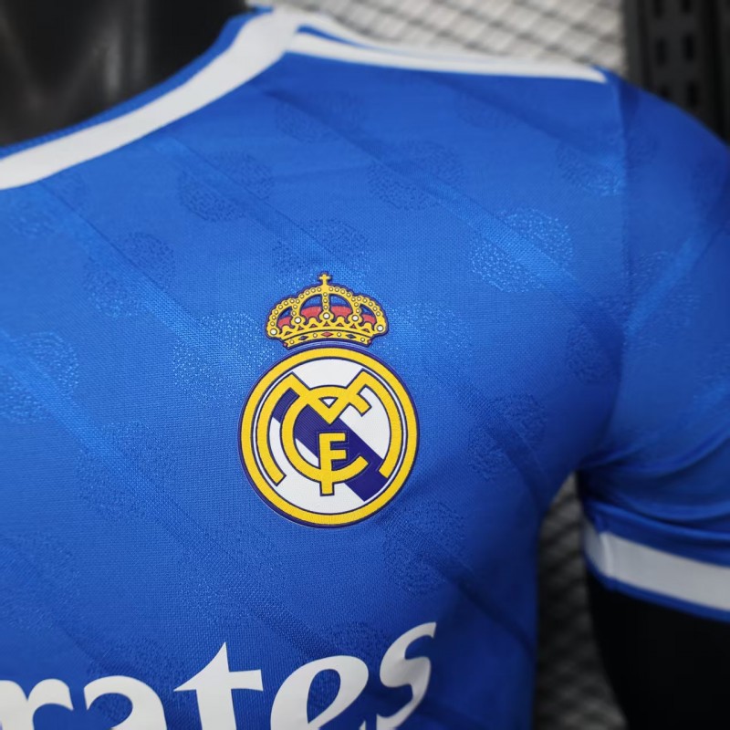 Player Version 25/26 Real Madrid Third Blue Jersey