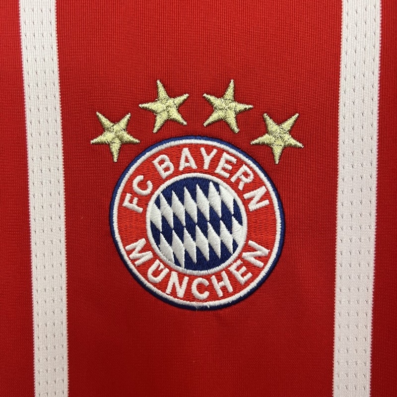 17/18 Retro Bayern Munich Home Jersey