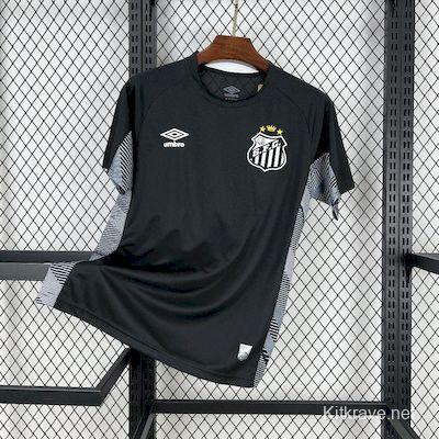 2025/26 Santos Black Goalkeeper Jersey