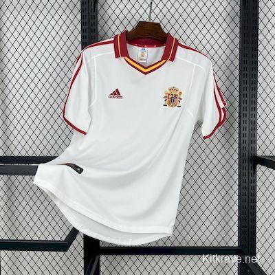 Retro 1998 Spain Away Jersey