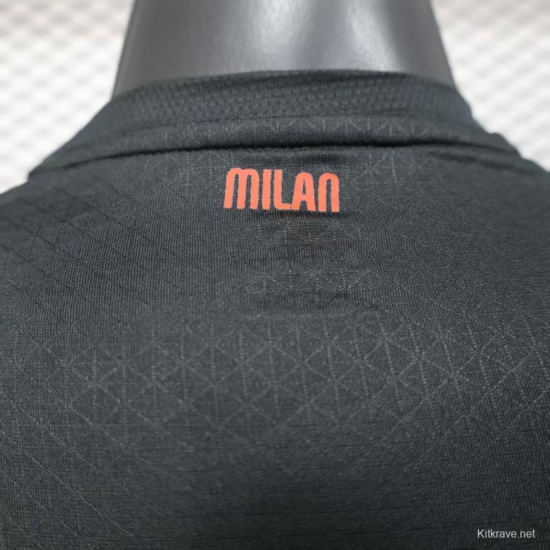 Player Version 25/26 AC Milan Home Long Sleeve Jersey