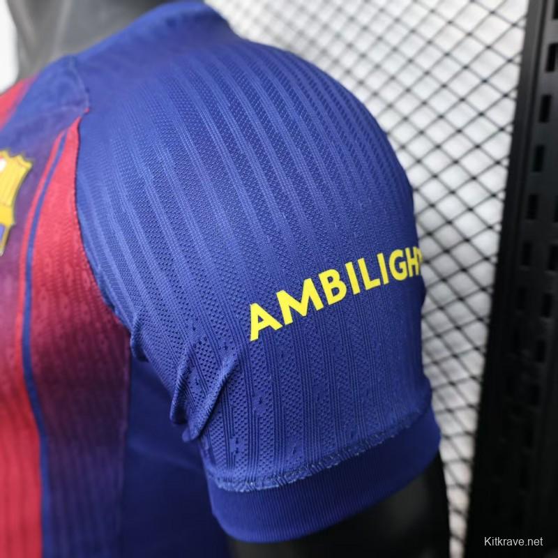Player Version 25/26 Barcelona Home Jersey