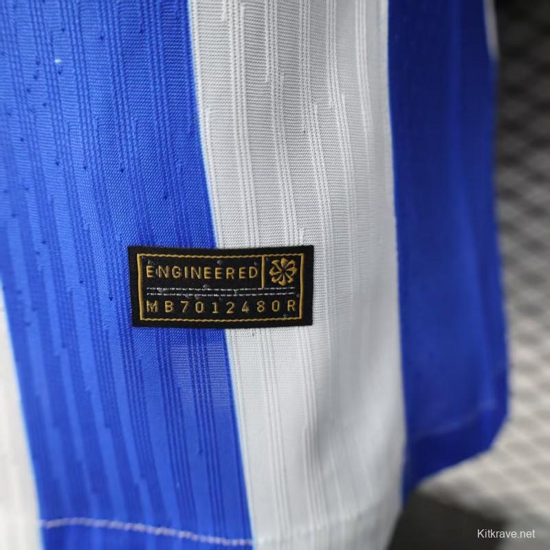 Player Version 25/26 Brighton Hove Albion Home Jersey