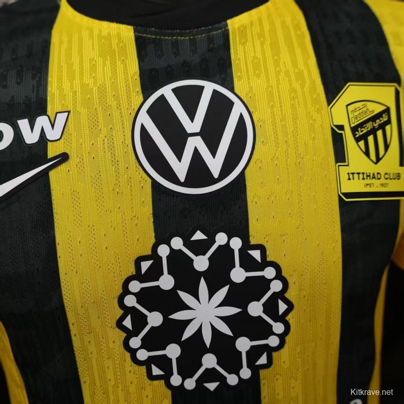 Player Version 25/26 Al-Ittihad Home Jersey
