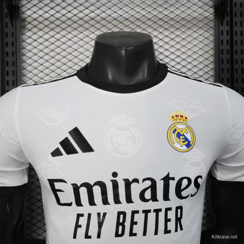 Player Version 25/26 Real Madrid White Special Jersey