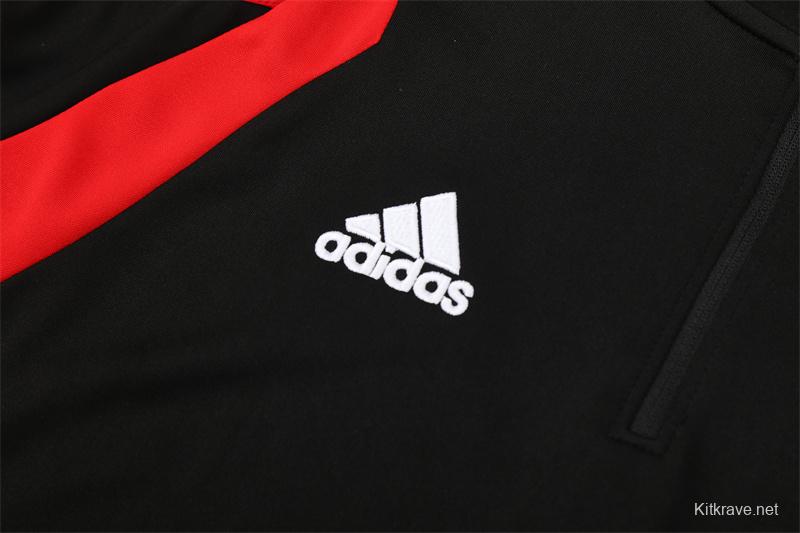 Retro 05/06 AC Milan Black Half Zipper Jacket