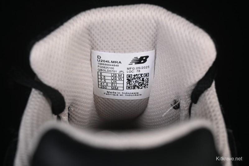 New Balance 204 Series Retro Breathable Casual Running Shoes - U204LMRA
