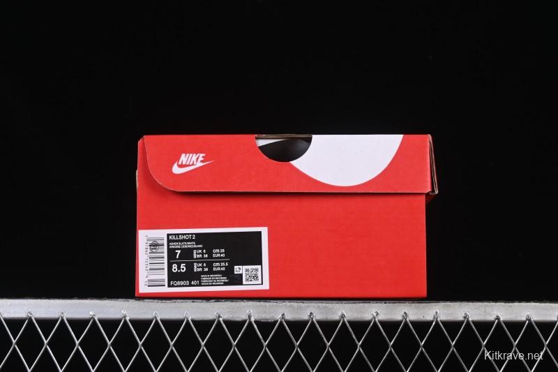 Nike Killshot 2 Retro Comfortable Anti-Slip Lightweight Low-Top Skate Shoes - FQ8903-401