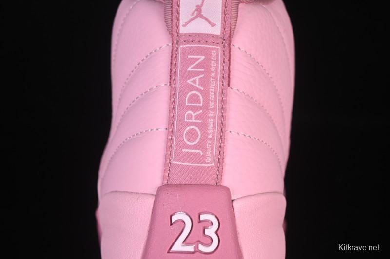 Nike Air Jordan 12 Retro Pearl Pink Basketball Shoes - 510815-600