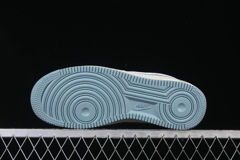 Nike Air Force 1'07 Low Gucci Collaboration Gray Blue Casual Sneakers - YF9511-800