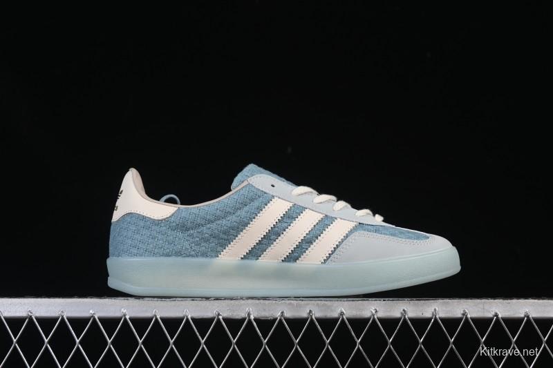 Adidas Originals Gazelle Indoor Retro Casual Slip-Resistant Wear-Resistant Low-Top Skate Shoes - JR8852