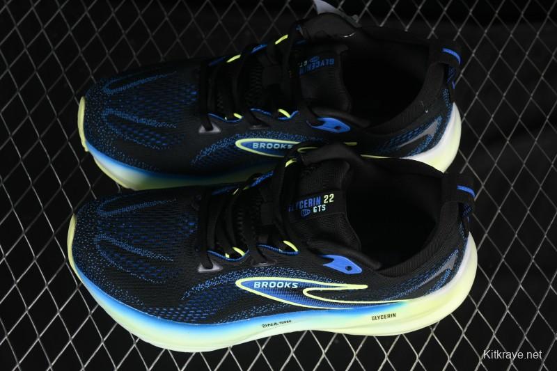 Brooks Glycerin 22 Cushioned Marathon Nitrogen Running Shoes - 1104451D002