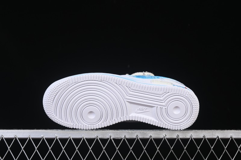 Nike Air Force 1 '07 Low Aries Hand-Painted Doodle Zodiac Series Casual Sneakers - 321-419