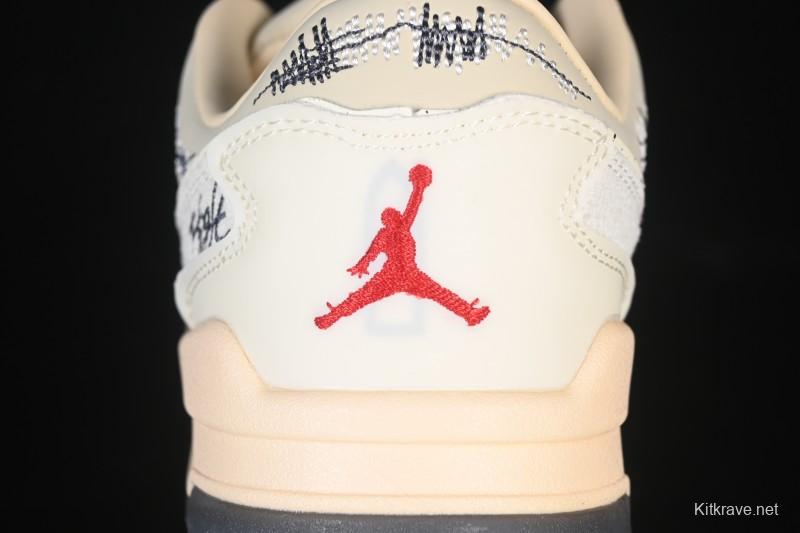 Nike Air Jordan Flight Court SP Retro Sports Sneakers - HQ2958-100